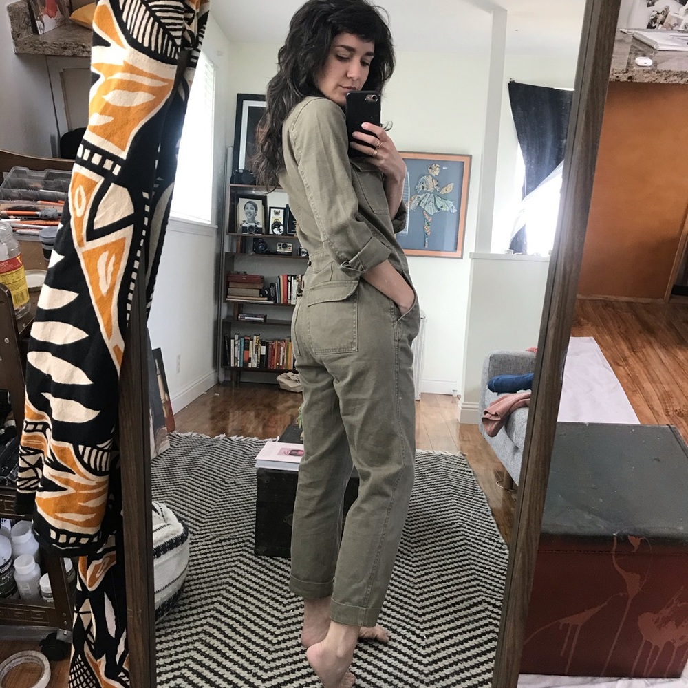 Madewell Canvas Coverall XXS